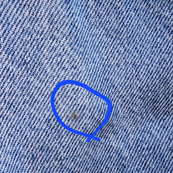 Vtg Levis 560 Jean Denim Blue Shorts Men's Orange Tab Size 32 Is Used - Picture 2 of 14